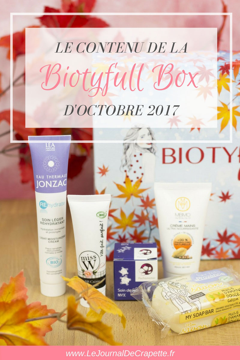 biotyfull-box-octobre-contenu #biotyfullbox #boxbeaute #boxbeautebio