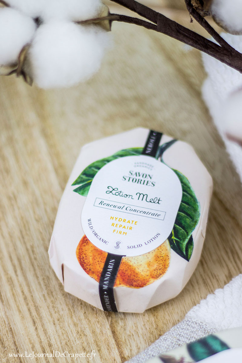 baume lavande neroli et mandarine de Savon Stories