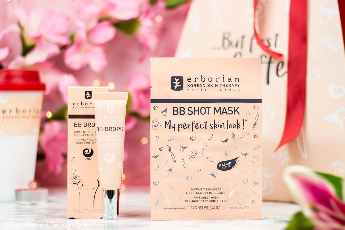 Les nouveautés Erborian : BB drops et BB shot mask