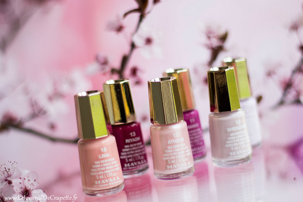 vernis mavala Blush collection