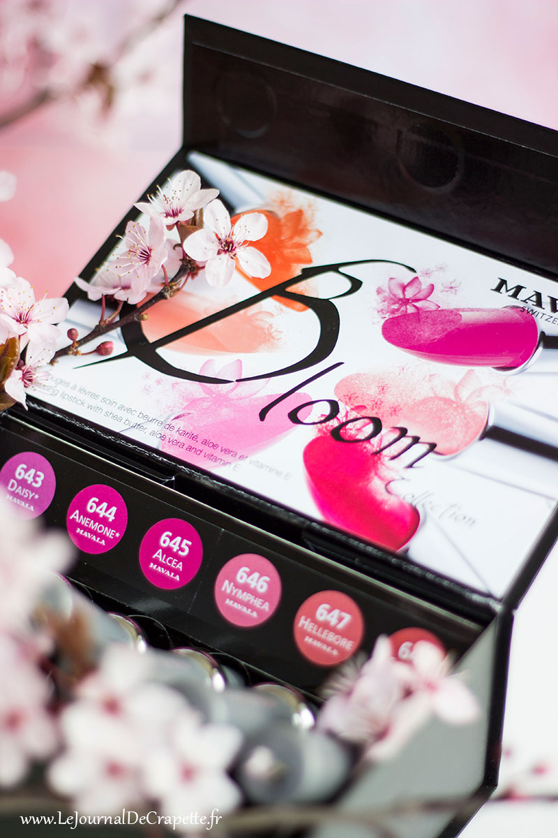 coffret bloom collection de Mavala