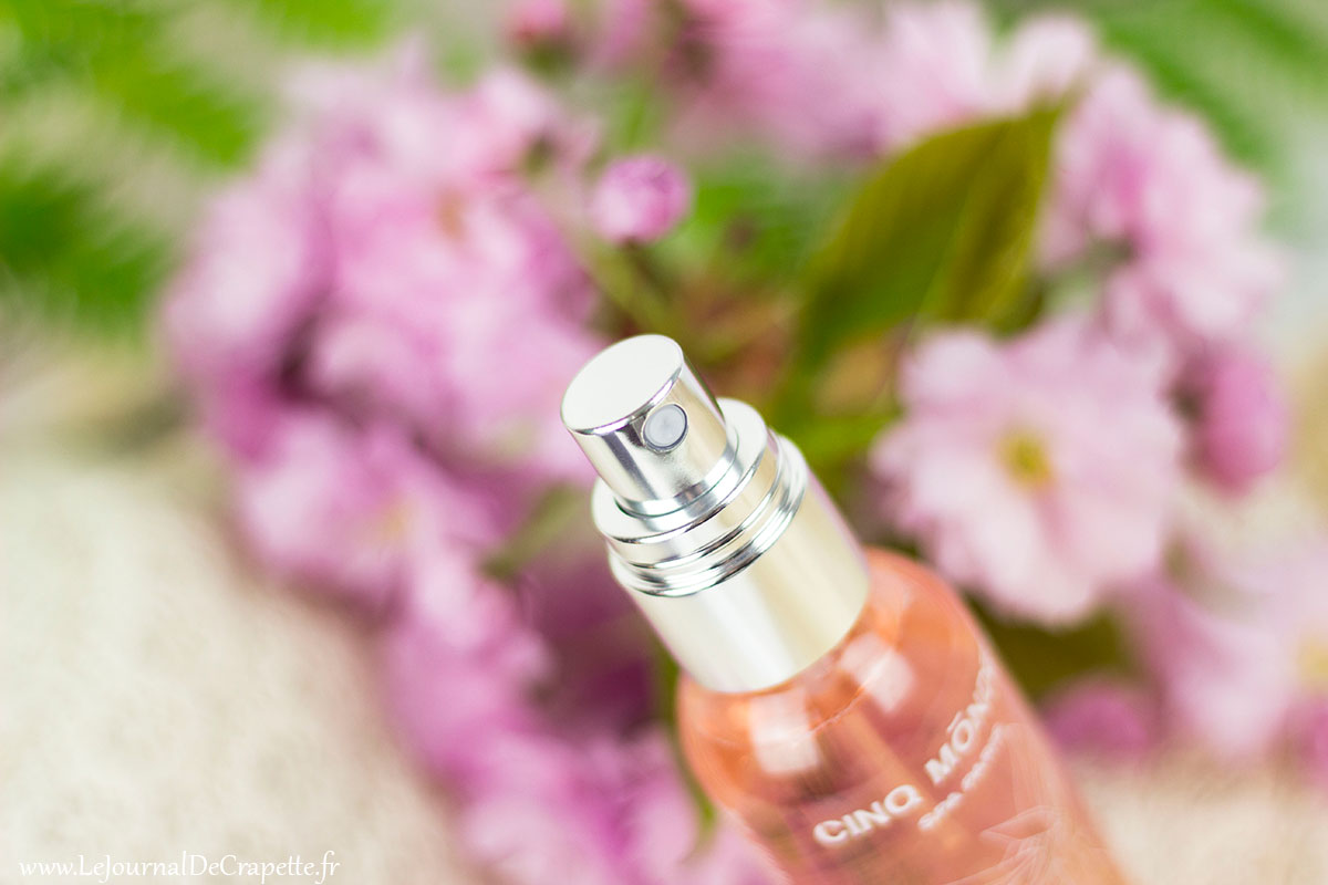 Eau de beauté Pluie de fleurs packaging