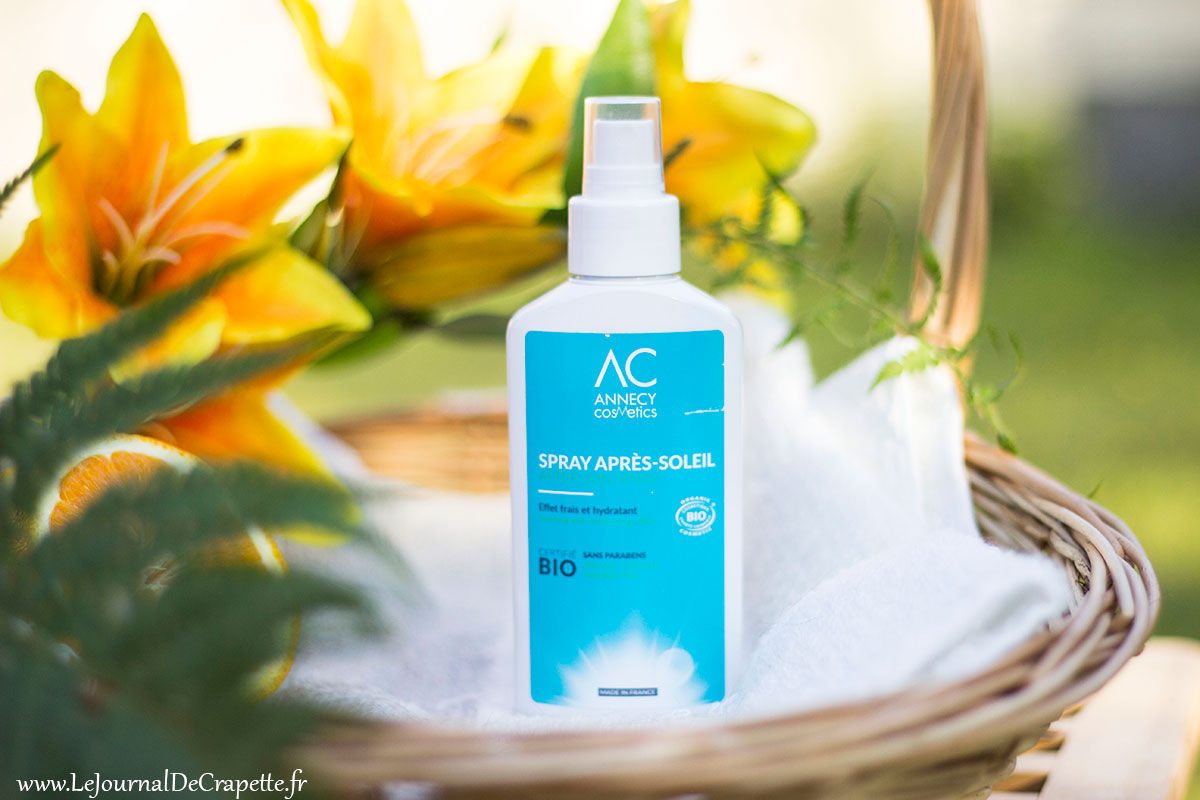 spray apres soleil annecy cosmetics