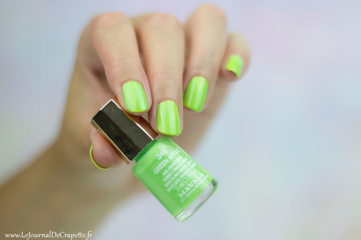 Green Apple Mavala 346 swatch