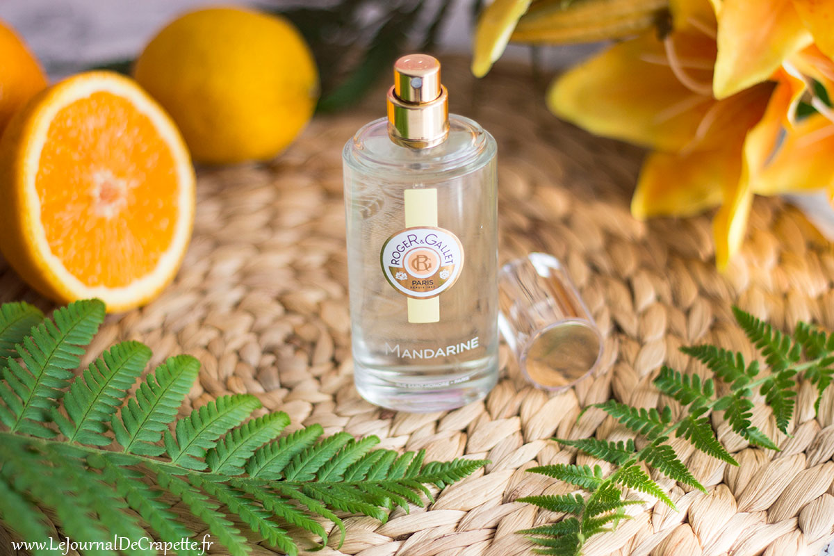 eau bienfaisante mandarine roger et gallet