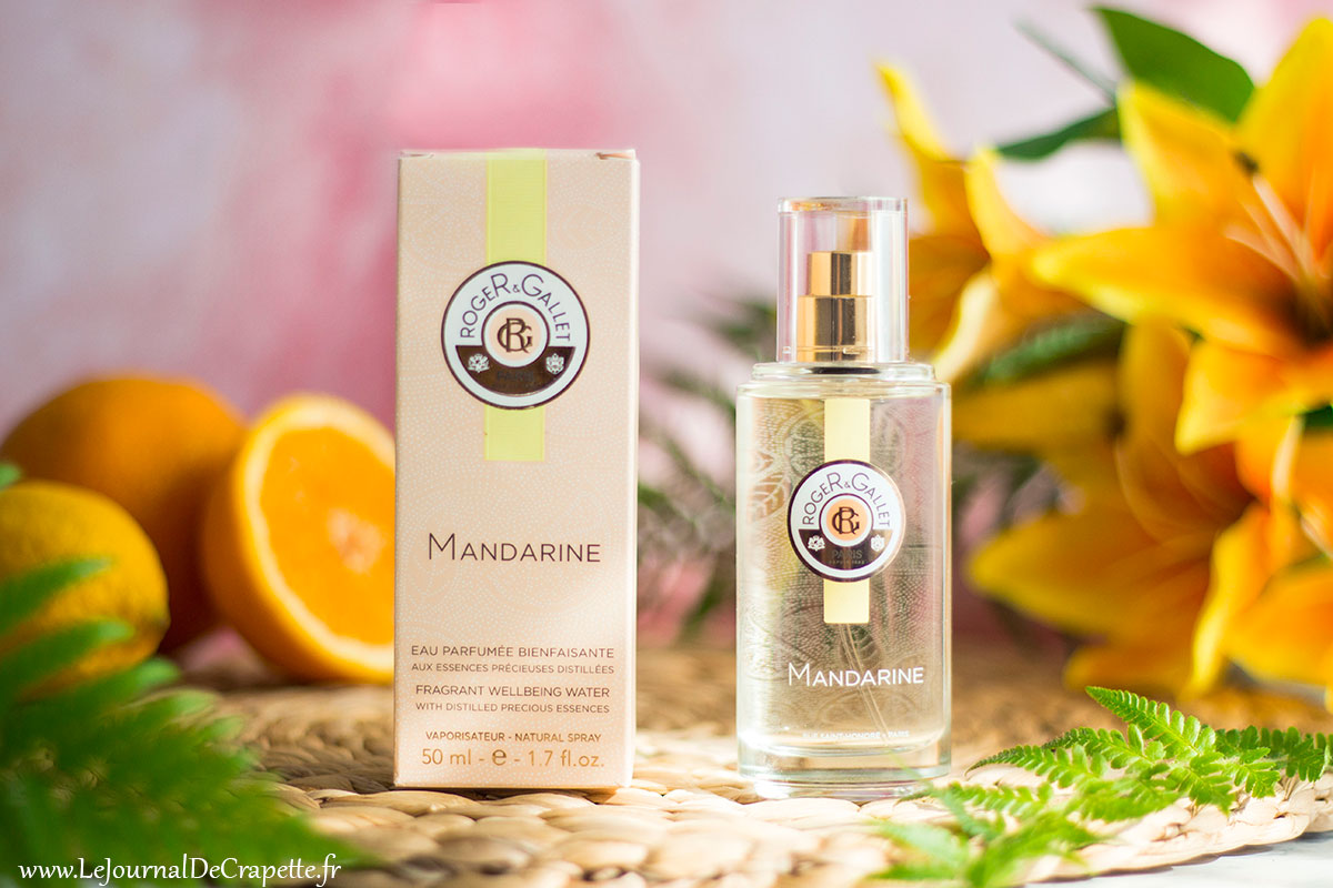 eau parfumée mandarine de Roger et Gallet