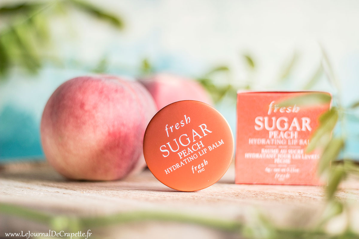 fresh sugar lip balm peche