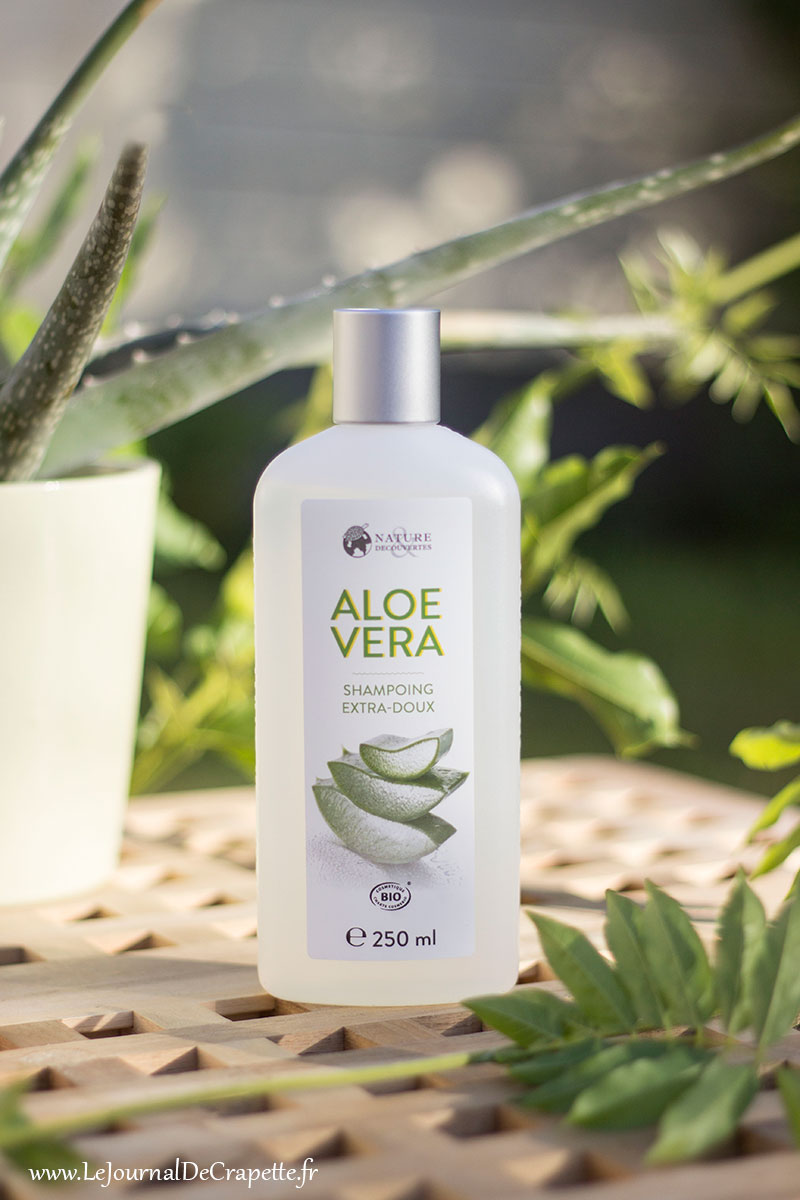 shampoing aloe vera nature et decouvertes