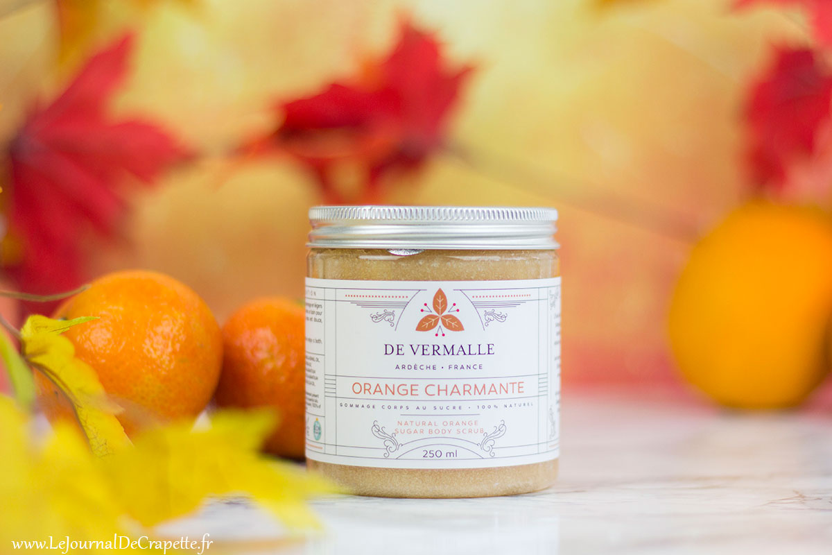 gommage orange et sucre De vermalle