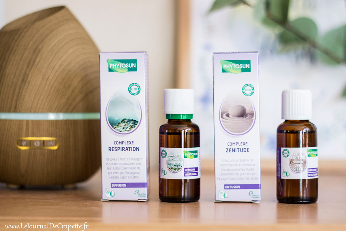 mélanges d'huiles essentielles à diffuser Phytosun