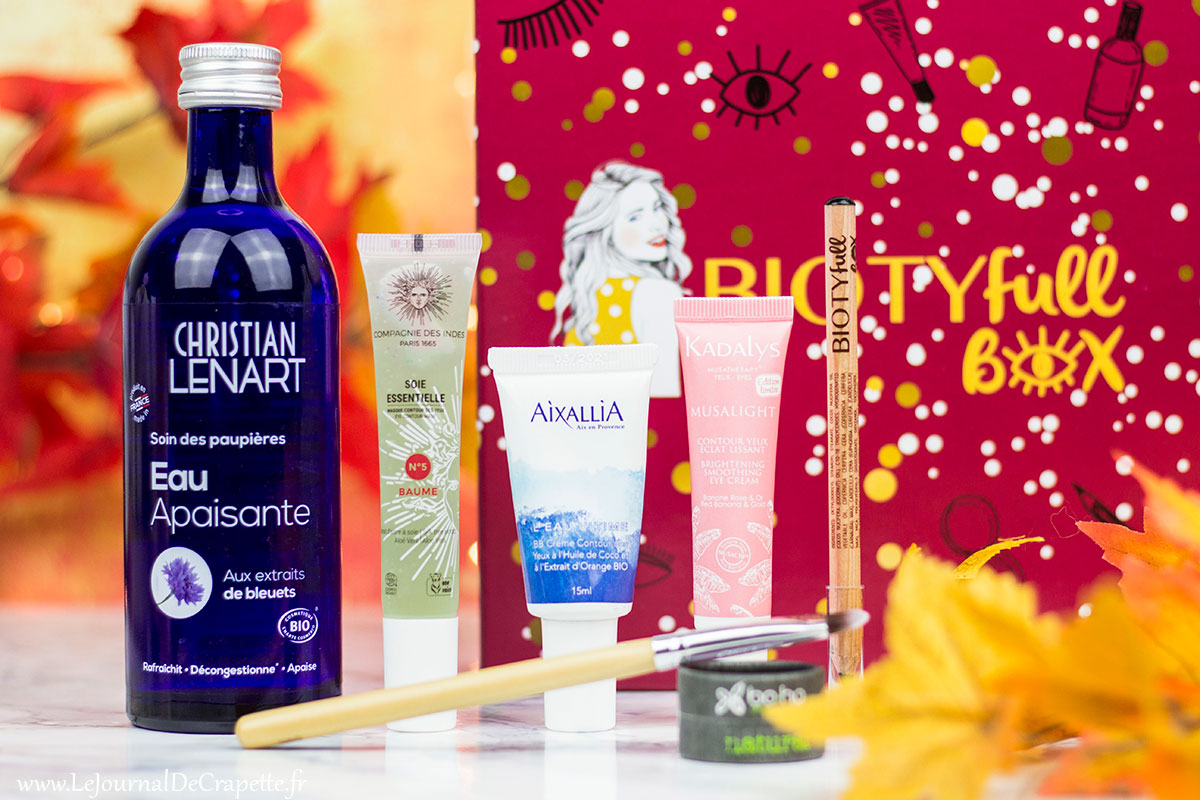 Biotyfull Box novembre 2018 Contenu