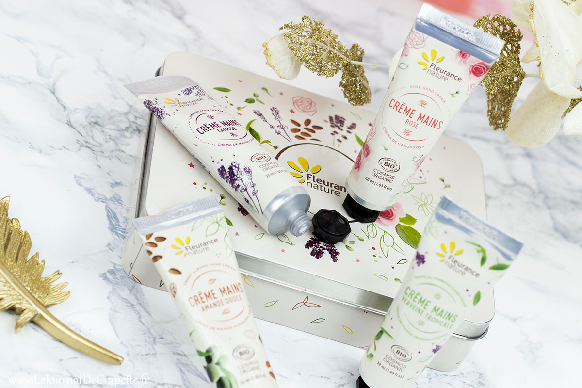 4 cremes mains Bio Fleurance Nature