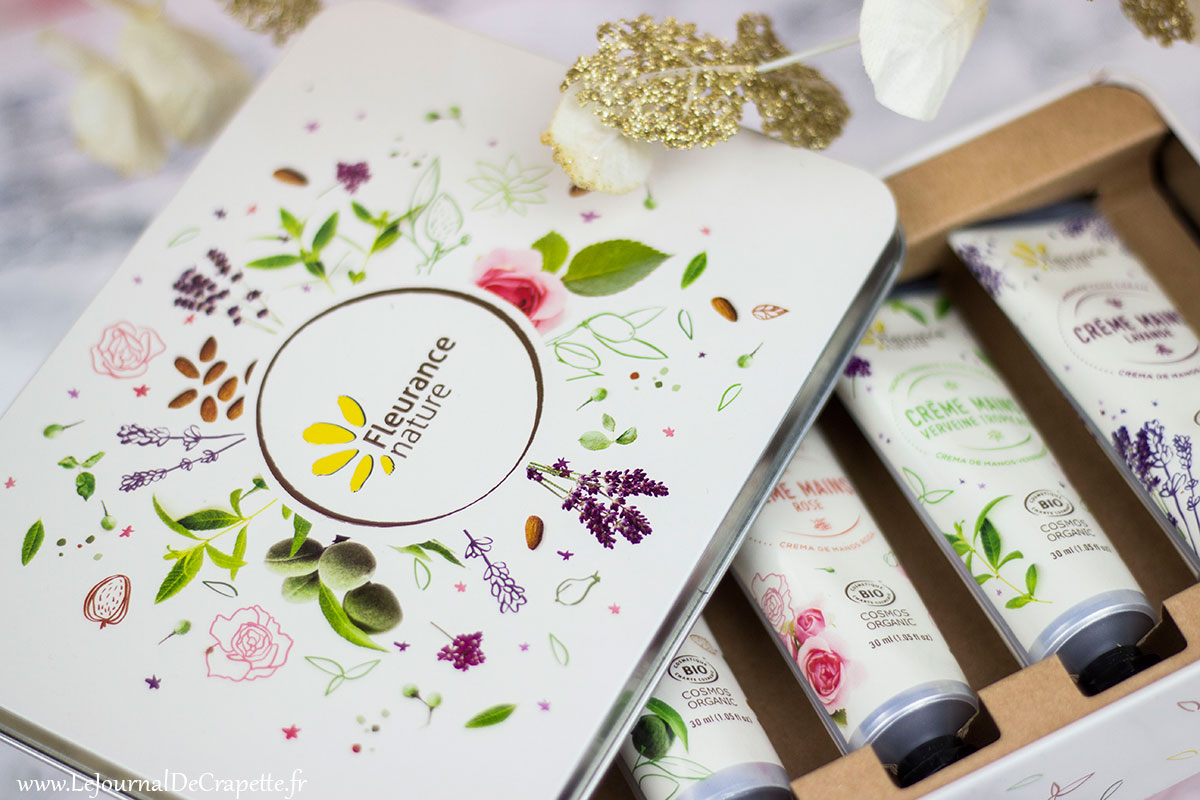 coffret crèmes mains Fleurance Nature