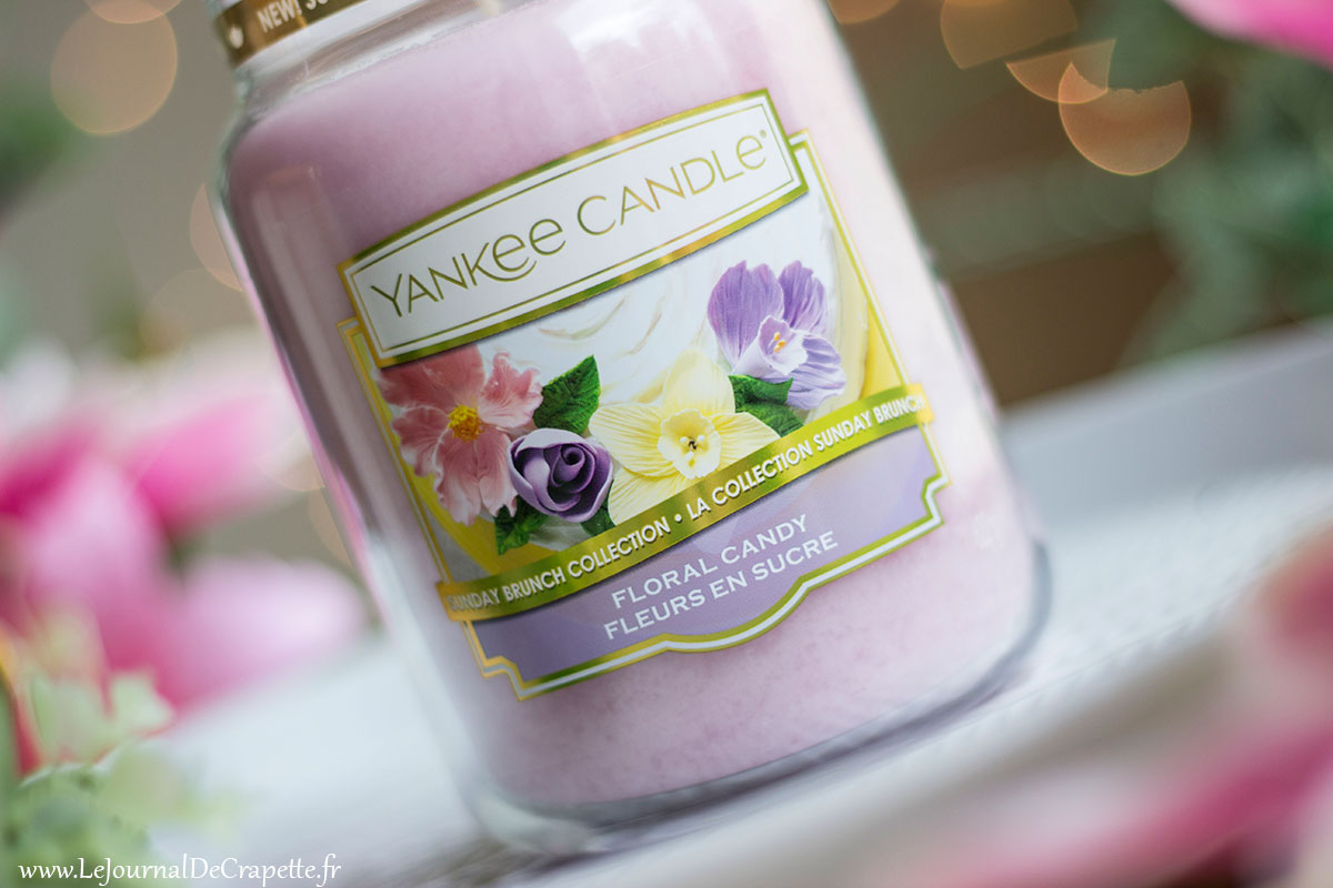 yanke candle bougie floral candy