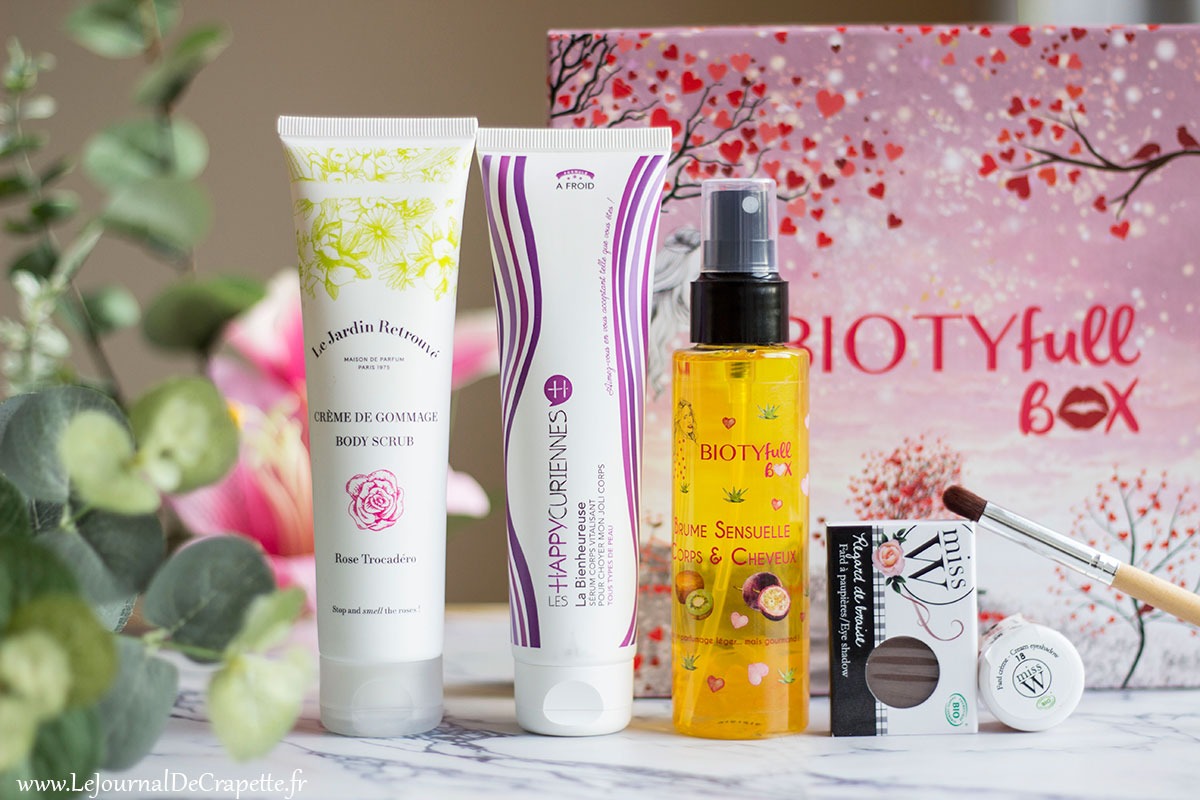 biotyfull box de février 2019 contenu