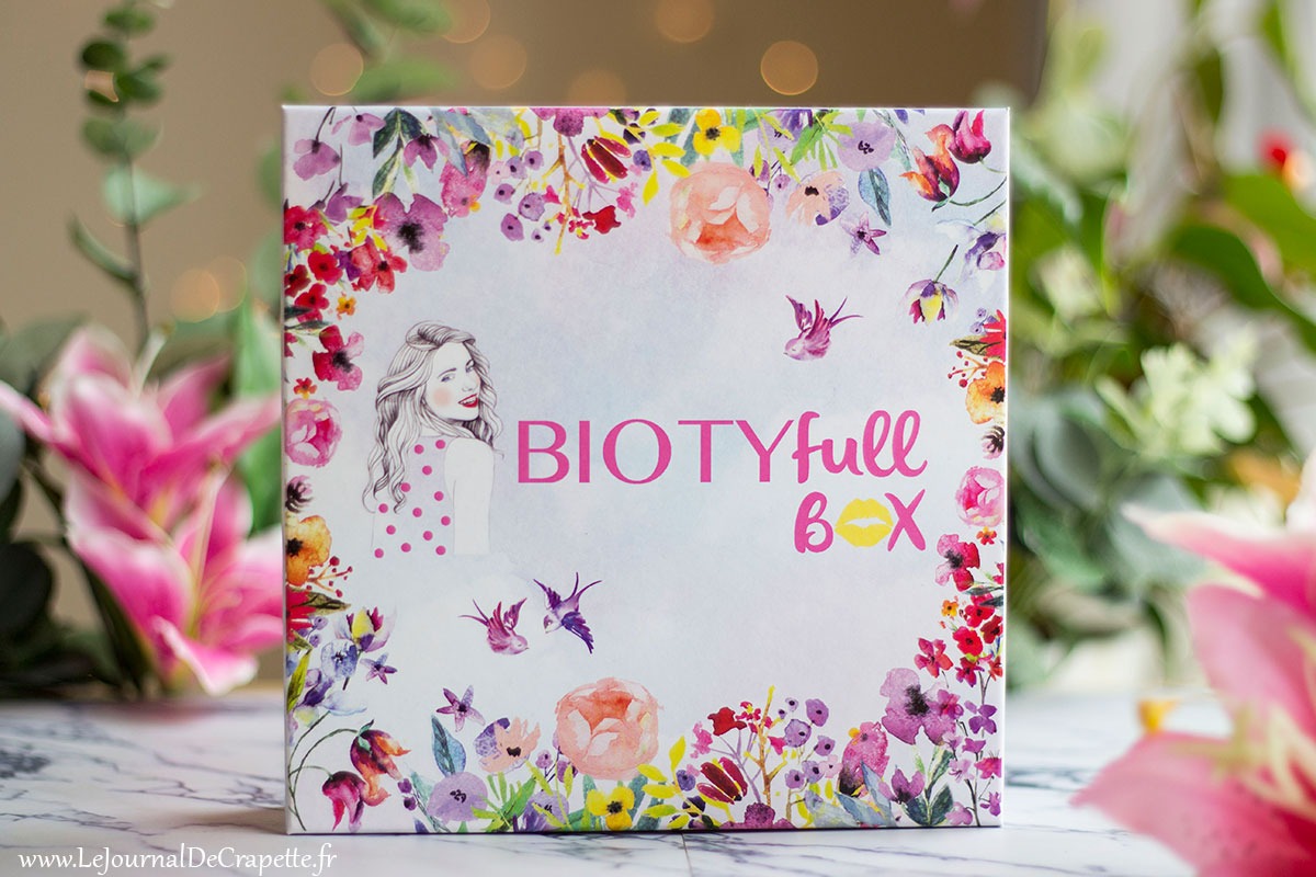 Biotyfull Box mars 2019 contenu