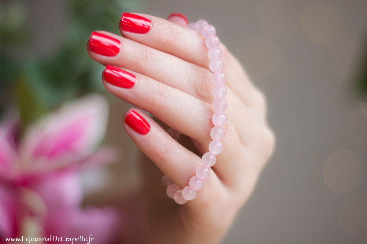 Bracelet Quartz rose