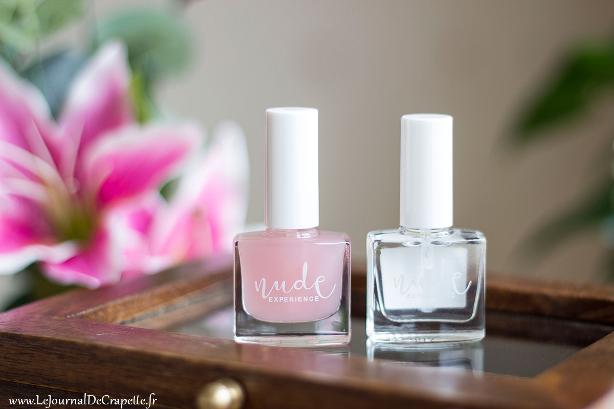 top coat base coat Nude Experience