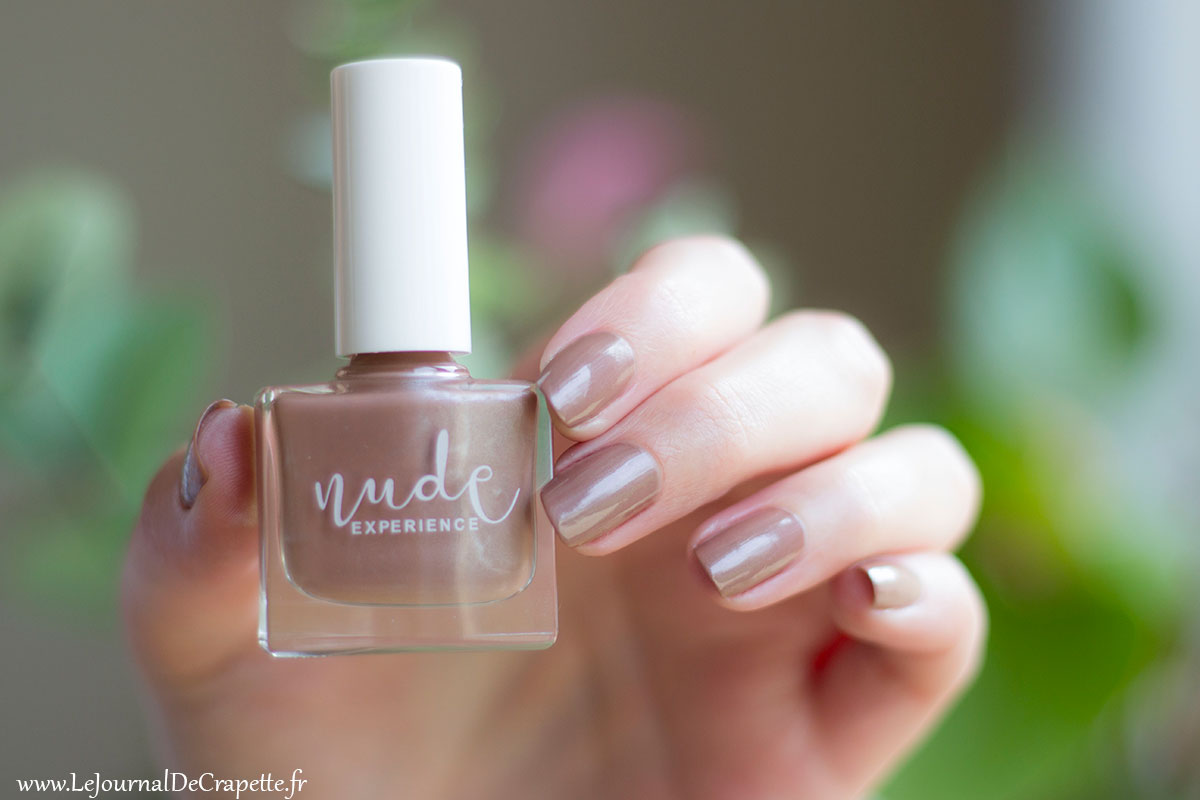 Vernis oceta swatch Nude Experience blog