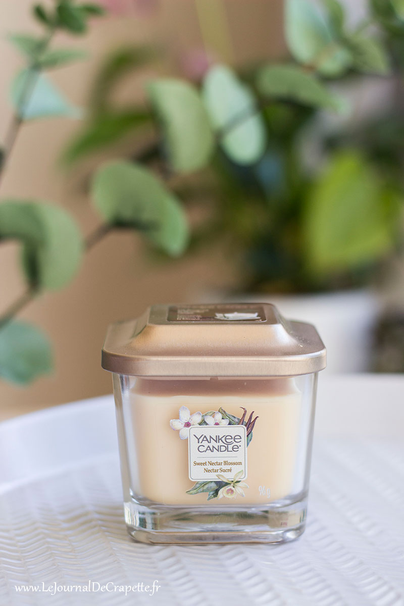 bougie nectar sucré blossom Yankee Candle collection Elevation