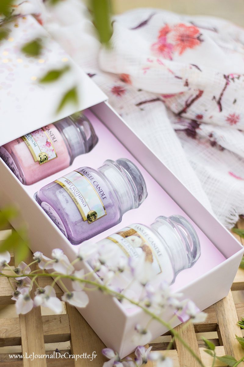 coffret 3 petites bougies Yankee Candle