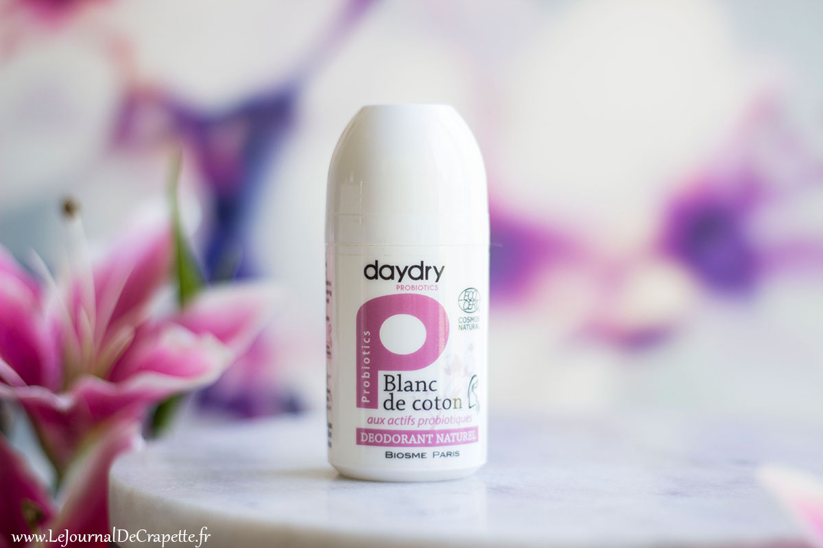 daydry blanc de coton deodorant naturel