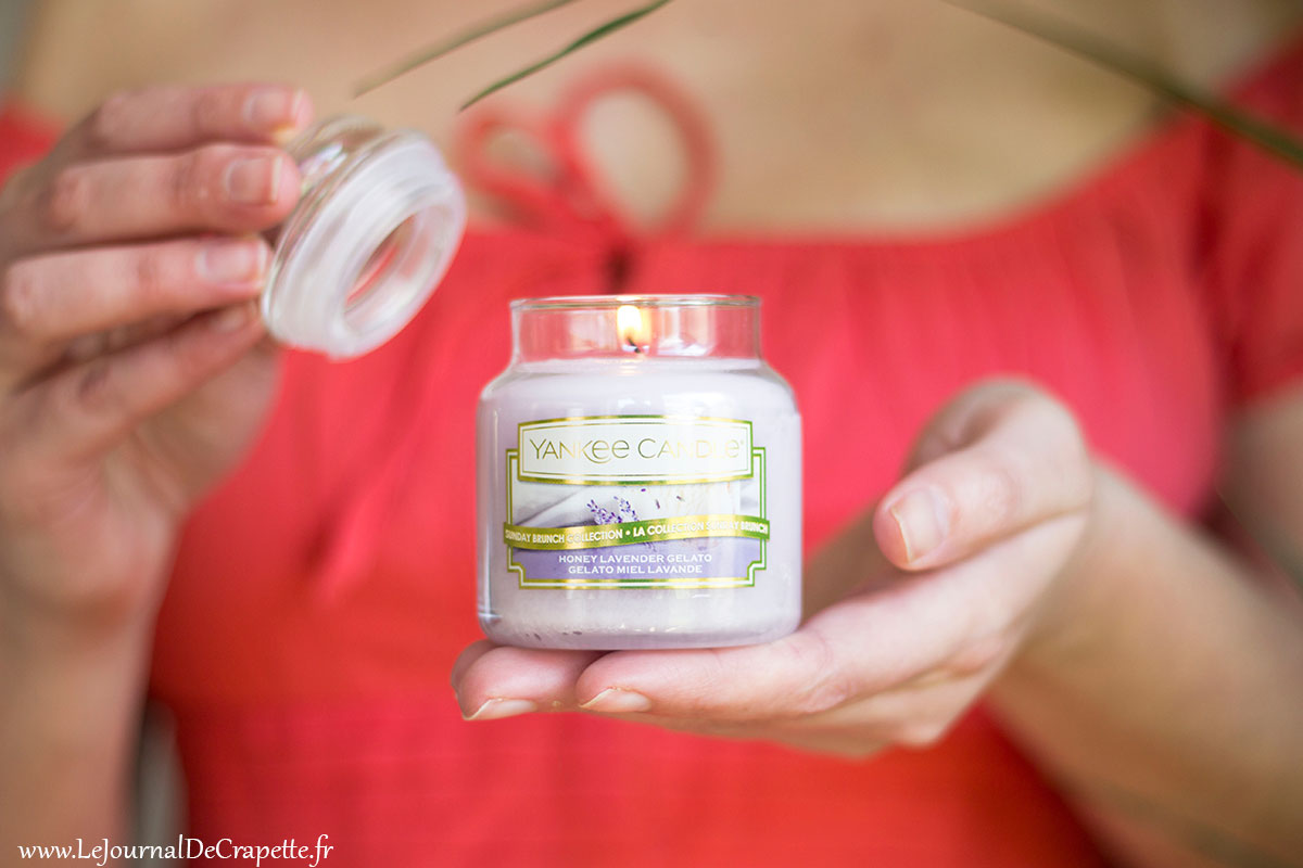 gelato miel lavande Yankee candle bougie avis test