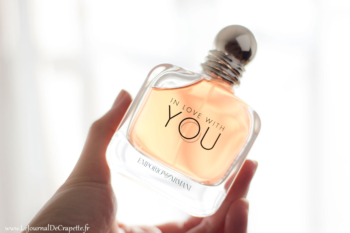 parfum féminin in love with you emporio Armani