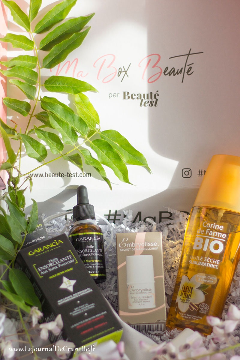 Ma Box beauté juin 2019