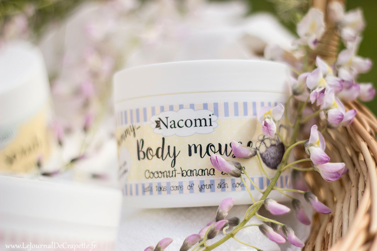 body mousse nacomi coconut et banane