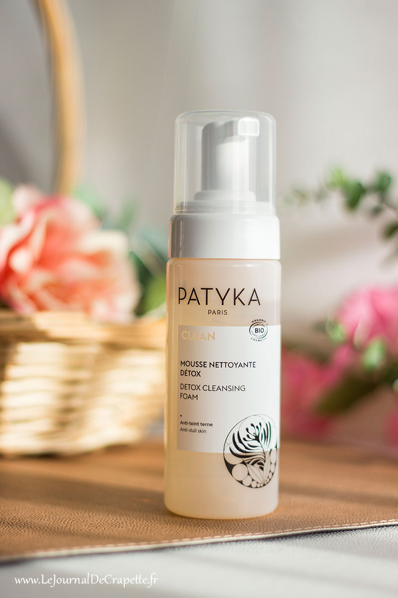 nettoyant mousse clean Patyka