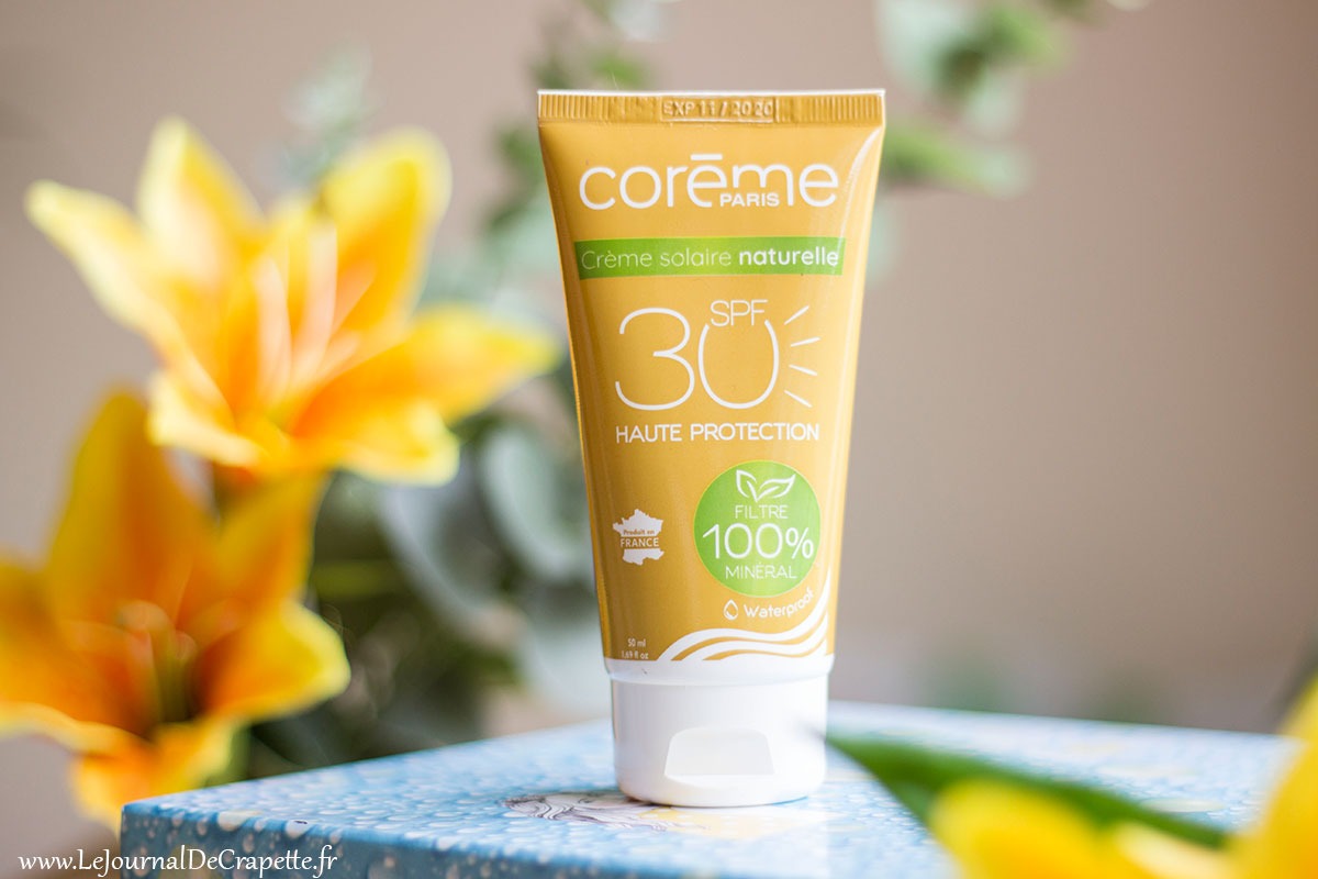 creme solaire coreme paris