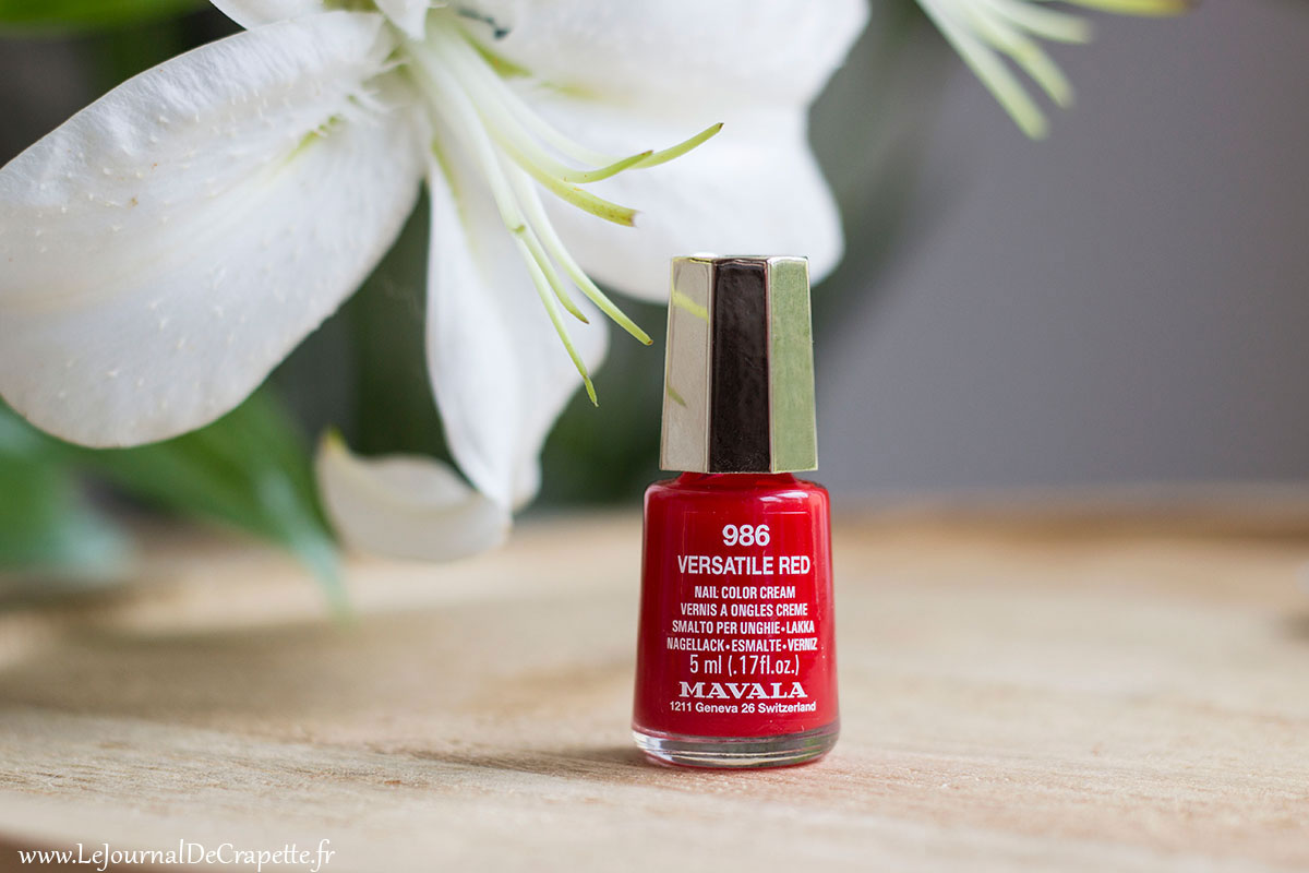 Mavala Versatile red vernis