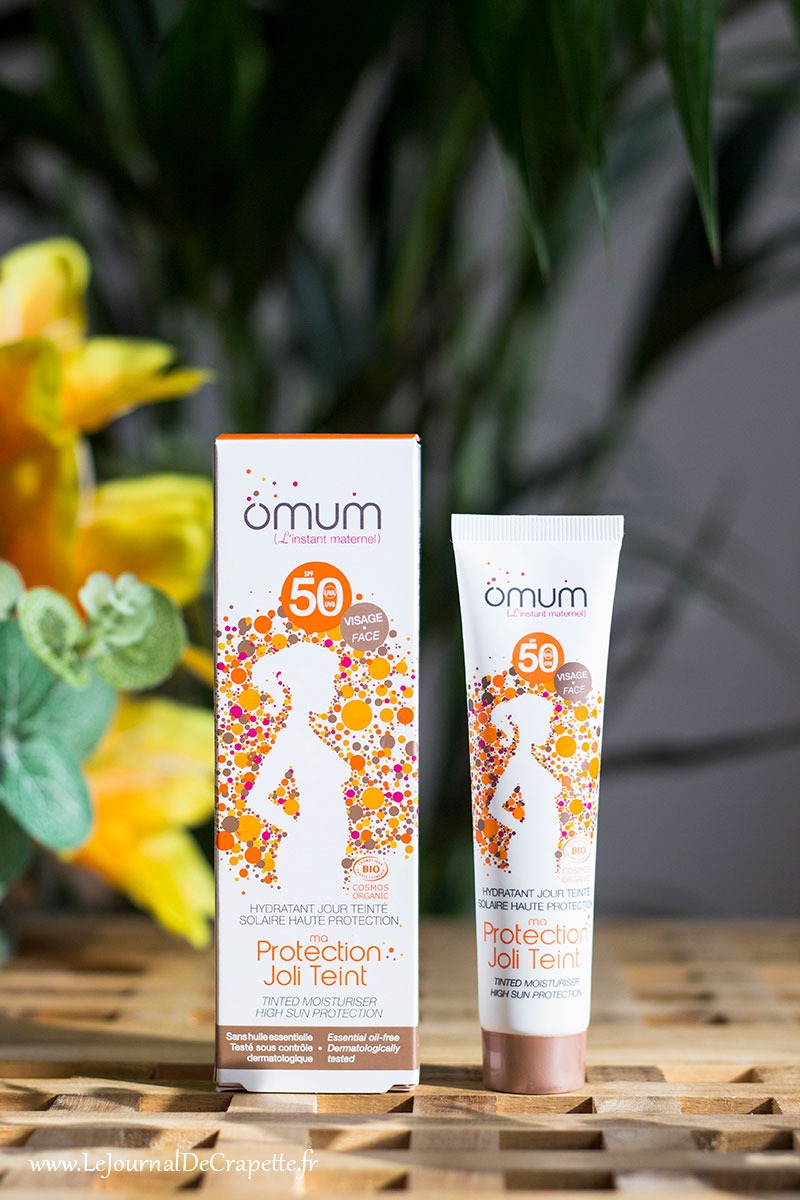 Omum protection solaire teintee spf50