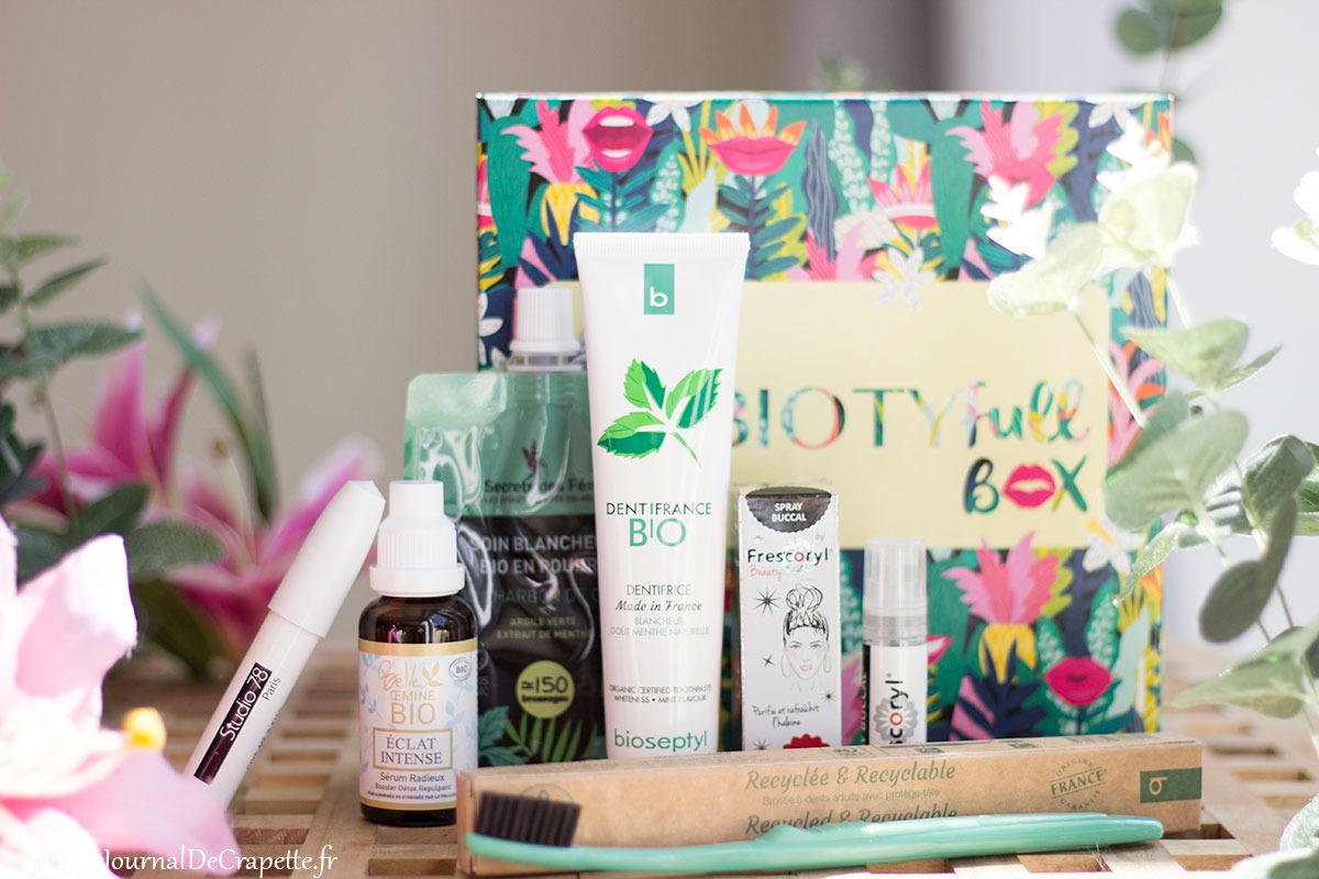 biotyfull box septembre 2019 contenu