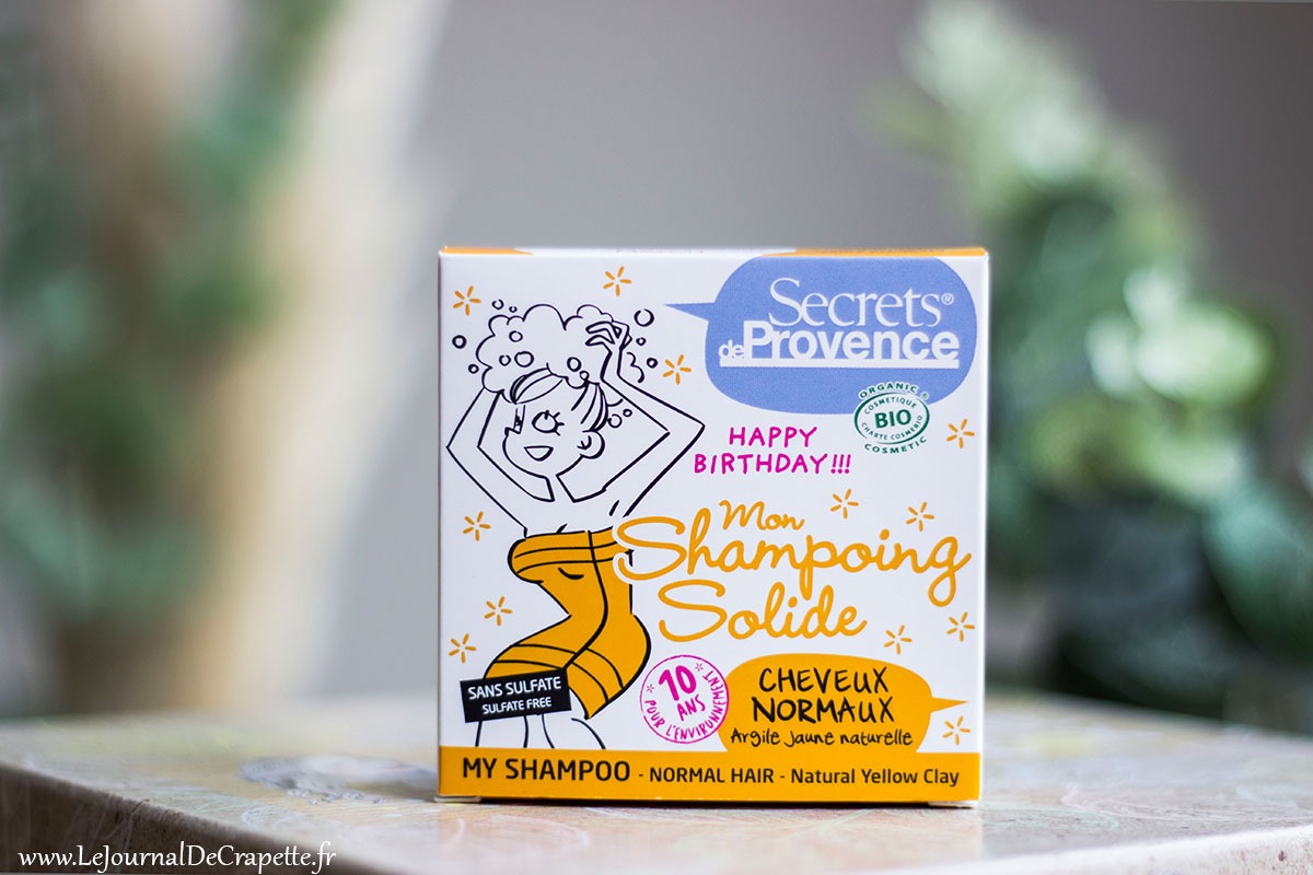 shampoing solide secrets de Provence