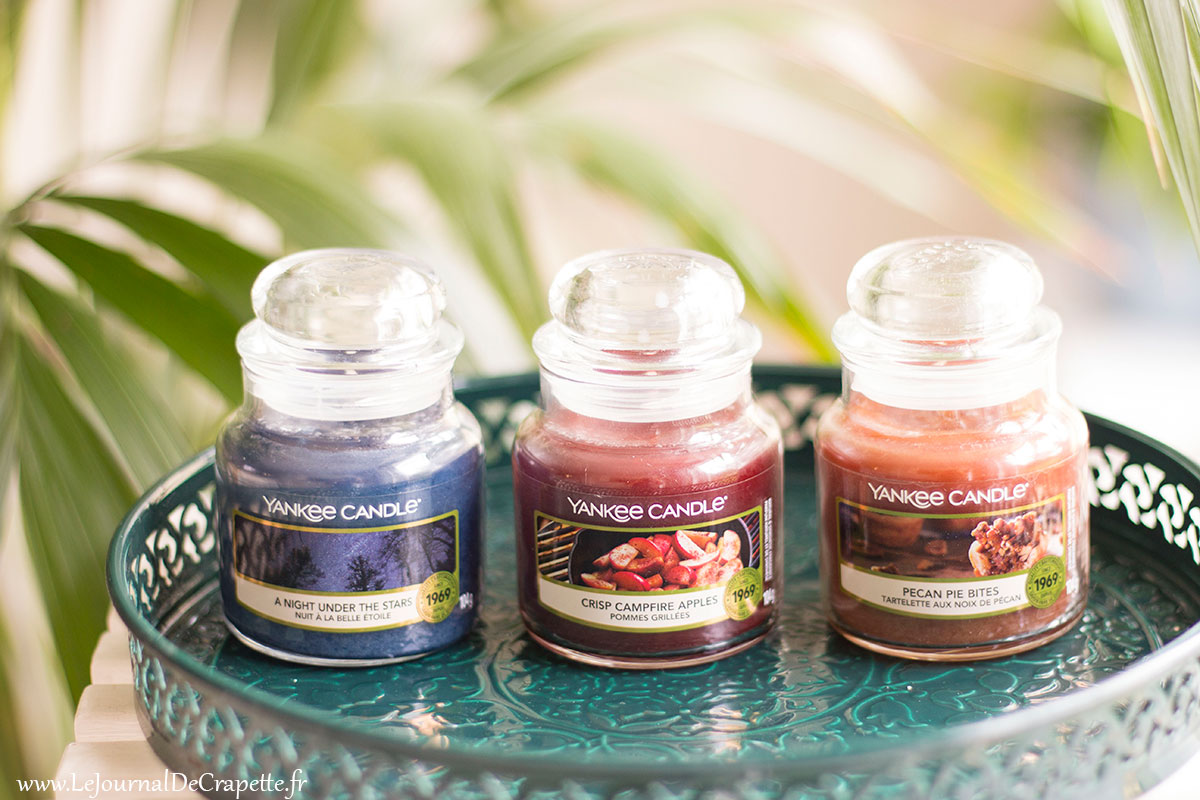 bougies yankee candle automne