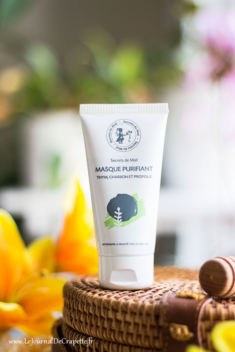 masque purifiant secrets de miel