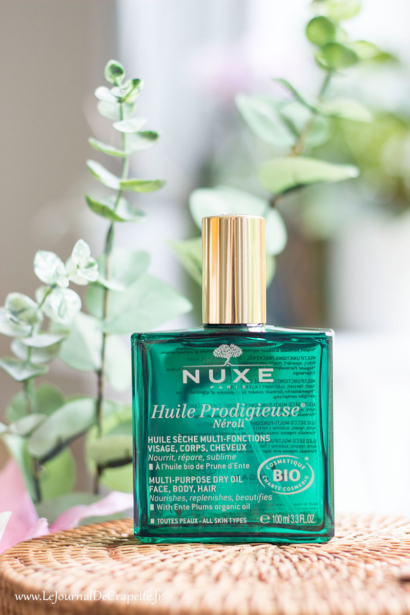 huile prodigieuse neroli nuxe avis