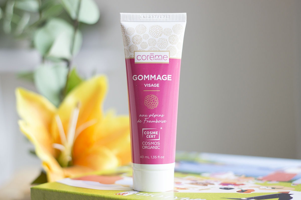 Gommage visage Corême