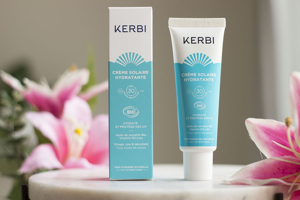 Crème solaire visage hydratante Kerbi Spf30 