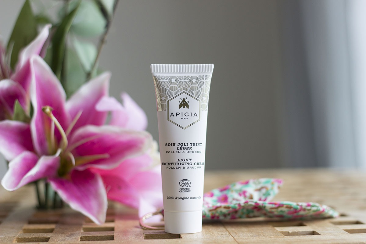 Crème hydratante teint léger Apicia 