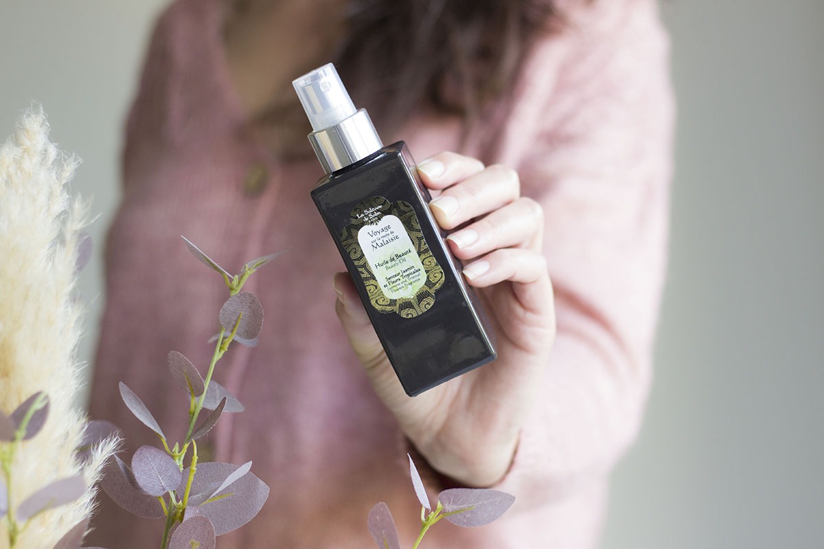 huile de beauté La Sultane de Saba  "Route de Malaisie" 