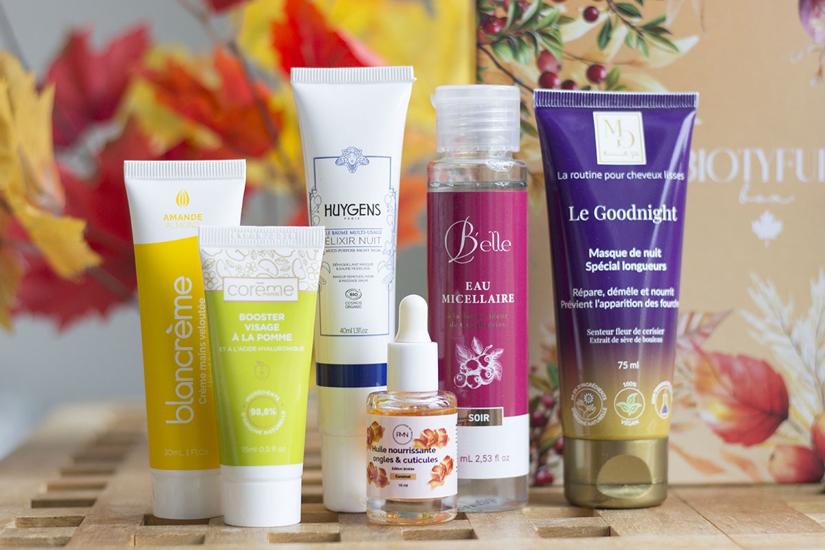Biotyfull Box novembre 2025 contenu
