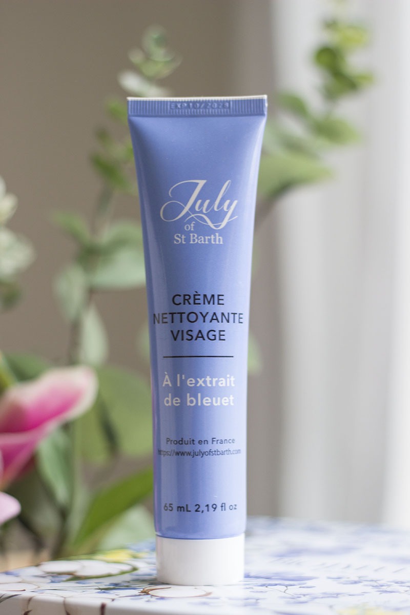 Crème Nettoyante Visage au Bleuet July of St Barth 