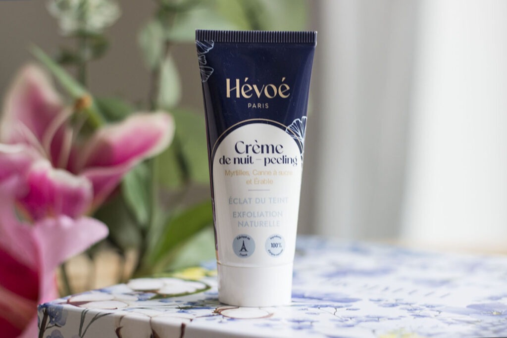 La Crème de Nuit Peeling AHA de Hévoé Paris 