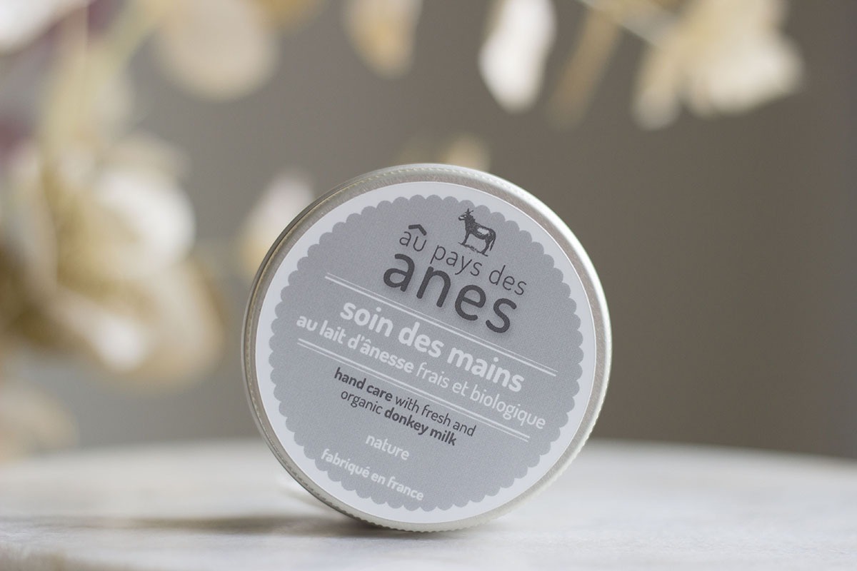 Crème Mains au lait d'ânesse 