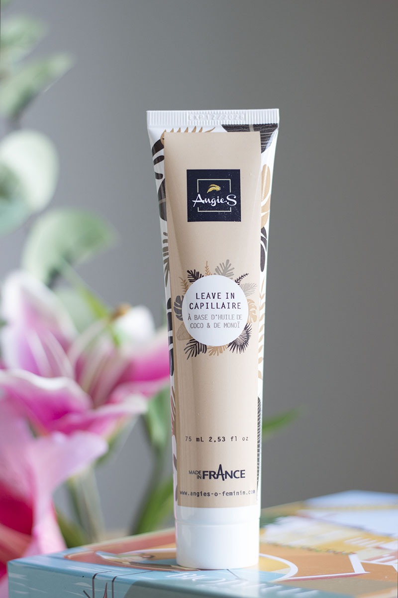 Le Leave-in Capillaire huile de coco et Monoï  Angie.s 