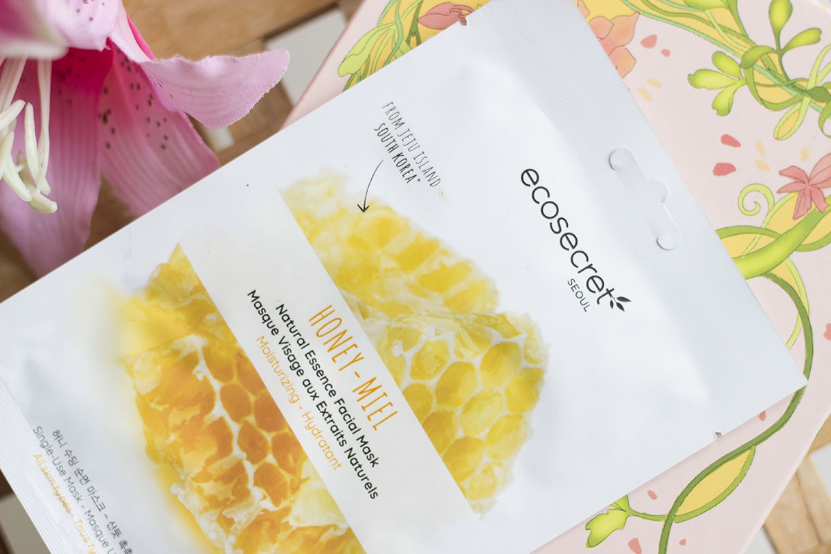 Masque Tissu en Coton au Miel ECOSECRET