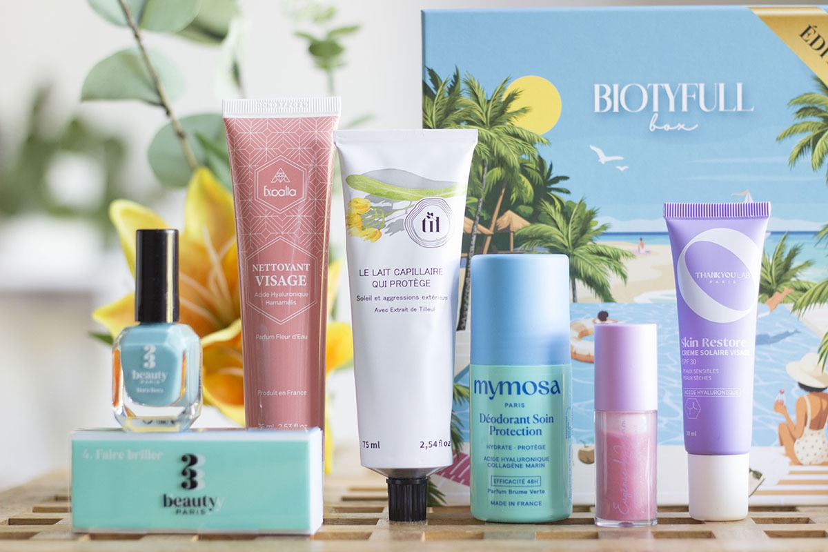 Biotyfull box de juin contenu